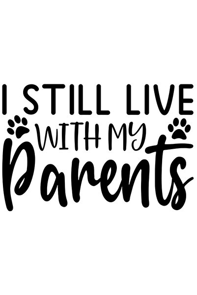 StoryGift Romania Sticker Exterior cu labute si textul "Eu inca traiesc cu pa...