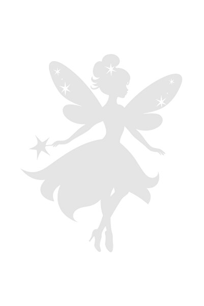 StoryGift Romania Sticker Eticheta 50CM Exterior cu o zana care are o rochie ...