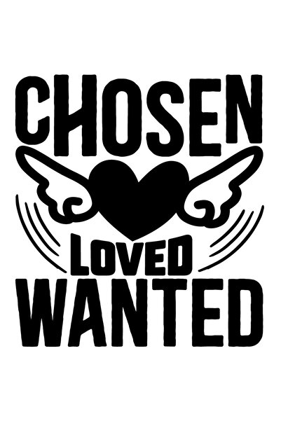 StoryGift Romania Sticker Autocolant 30CM Exterior cu inimioara cu aripi si textul "Aleasa. iubita, vruta" , Vin