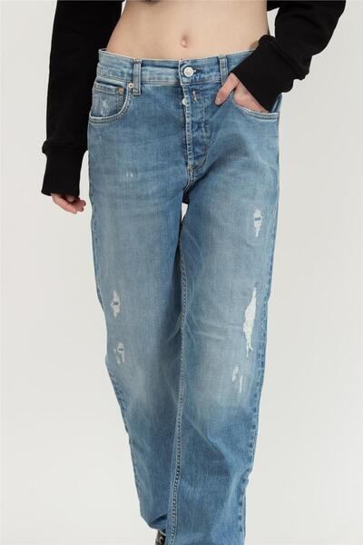 Replay Kiley High Waist Tapered Leg Kadın Jean Pantolonwa434000519345a