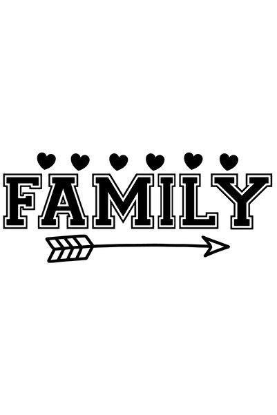 StoryGift Romania Sticker Exterior cu inimioare pentru o familie fericita si ...