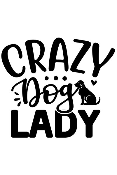 StoryGift Romania Sticker Autocolant 30CM Exterior cu un catel pentru o doamn...