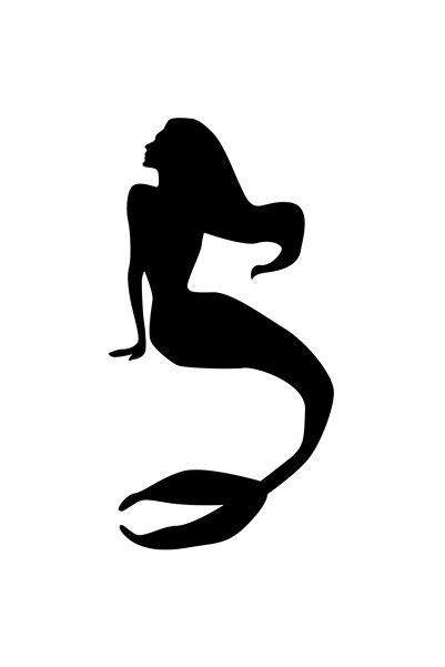 StoryGift Romania Sticker Exterior Cu O Sirena Cu Parul Lung - Slaba , Vinyl ...