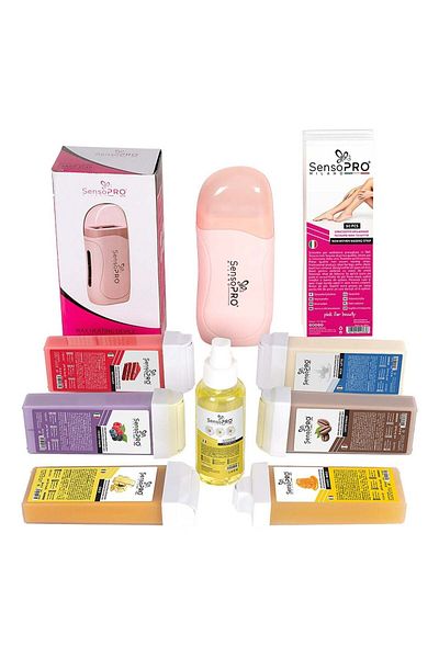SensoPRO Milano Sensopro Silky Touch Professional Hair Removal Kit Gift Gold Wax Reserve