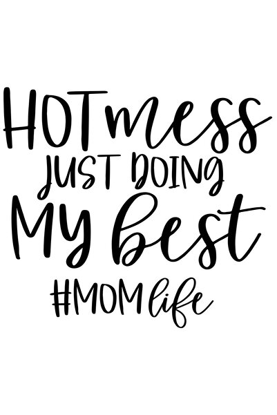 StoryGift Romania Sticker Eticheta 40CM Exterior pentru mamele iubite si fierbinti care incearca din rasputeri ,