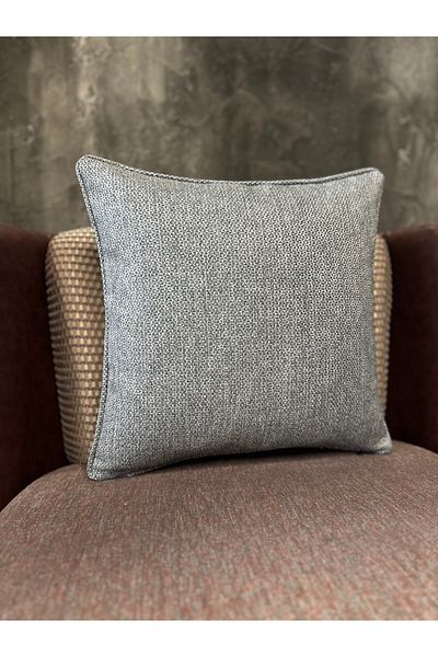 Fabricland Husă de pernă exclusivă importată din răchită gri 43x43cm