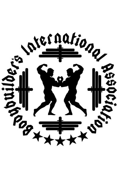 StoryGift Romania Sticker Exterior Cu 2 Culturisti Si Haltere Cu Textul In Limba Engleza "bodybuilders Inter