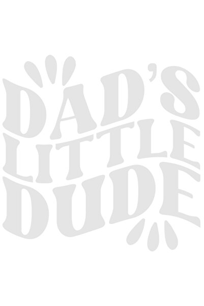 StoryGift Romania Sticker Eticheta 40CM Exterior pentru micul tip al tatalui - text in engleza baietel , Vinyl A