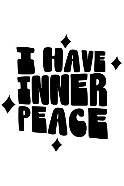 StoryGift Romania Sticker Adeziv 90CM Exterior pentru cei care au pace interi...