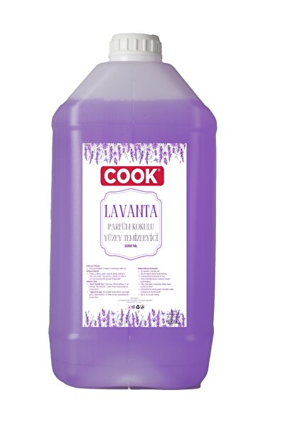 COOK Lavanta parfüm kokulu yüzey temizleyici 5 Litre