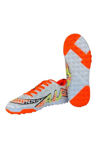 Liger Άνετα Ανδρικά Παπούτσια Πεδίου - ΛΕΥΚΟ ΠΟΡΤΟΚΑΛΙ