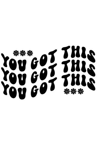 StoryGift Romania Sticker Autocolant 70CM Exterior cu floricele si mesajul in...