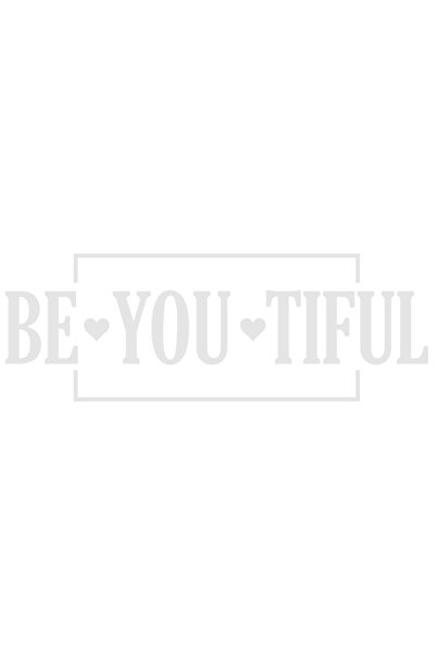 StoryGift Romania Sticker Autocolant 70CM Exterior cu inimioare si textul "Be...