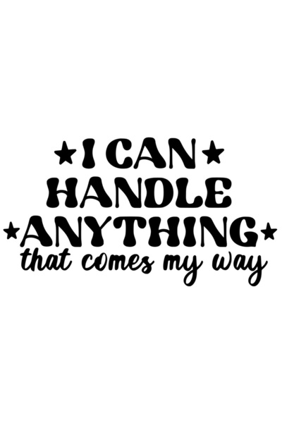 StoryGift Romania Sticker Exterior Cu Stelute Pentru Cei Care Pot Trece Peste Orice Obstacol , Vinyl Negru,