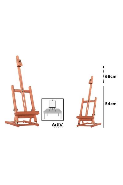 Artix Wooden Easel For Table 66 Cm Premium