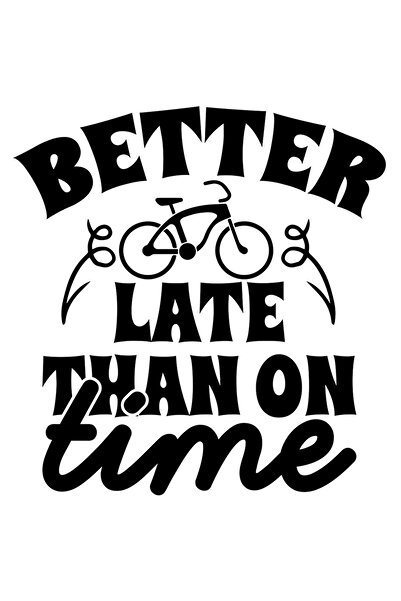 StoryGift Romania Sticker Exterior Cu Textul In Engleza "better Late Than On ...