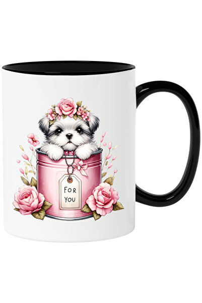 StoryGift Romania Cana cu un catelus blanos care iese dintr-o conserva | ilus...