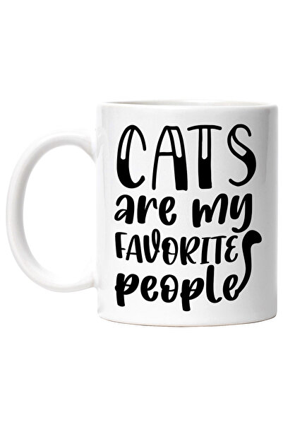 StoryGift Romania Cana pentru iubitorii de pisici cu mesajul in engleza "Cats...