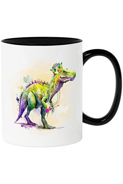 StoryGift Romania Cana cu un dinozaur care poarta o coroana | ilustratie | la...