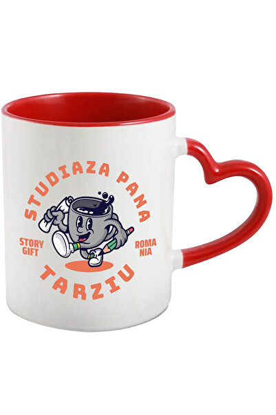 StoryGift Romania Cana cu Cana De Cafea Vesela Cu Creion Si Foaie Text Studia...