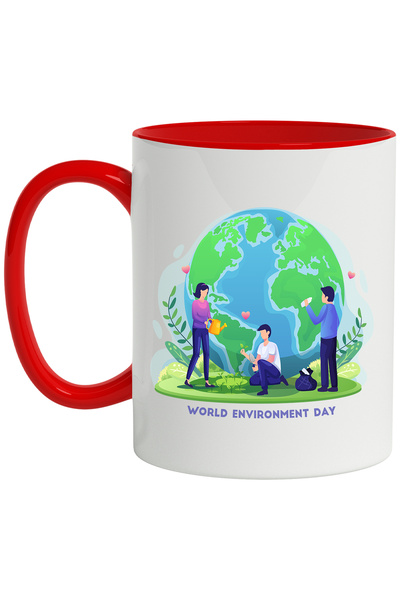 StoryGift Romania Cana Cu Mesaj In Engleza World Envinronment Day, Ziua Mediu...
