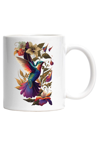 StoryGift Romania Cana cu Pasare Zburand, Natura, Arta AbstractaCeramica, 330...