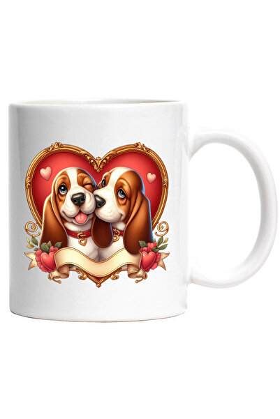 StoryGift Romania Cana cu o catelusa si un catel | ilustratie | cadru in form...