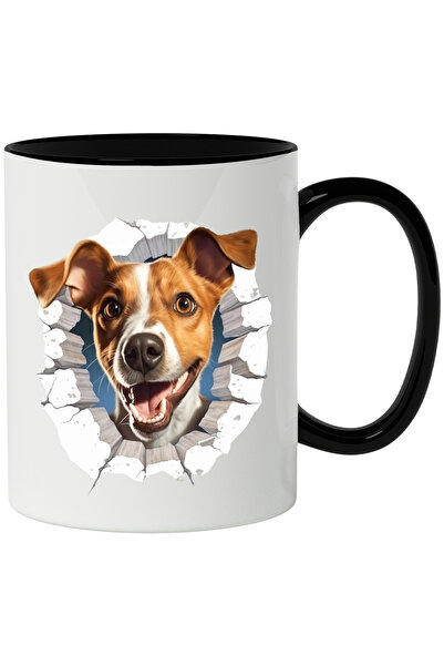 StoryGift Romania Cana Cu Caine, Portret, Spartura, Zid, Zambet, Multicolor 3...