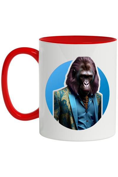 StoryGift Romania Cana Cu Maimuta, Gorila, Costum, Fantasy, Moda, Multicolor ...