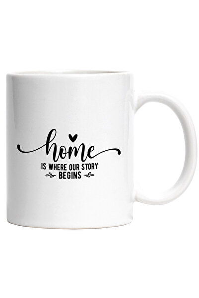 StoryGift Romania Cana cu mesajul ""Acasa" este locul in care incepe povestea...