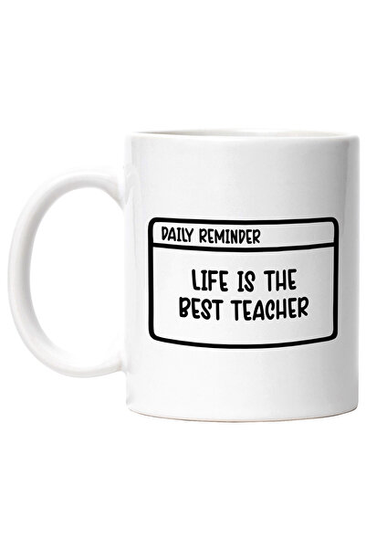 StoryGift Romania Cana cu textul in engleza "Life is the best teacher" - viat...