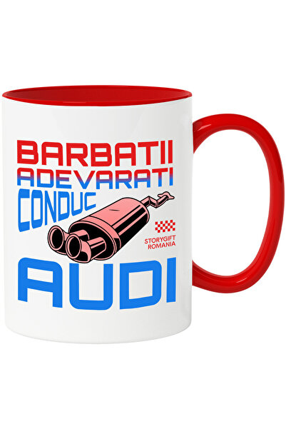 StoryGift Romania Cana cu Toba Esapament Masina Viteza Curse Text Barbatii Ad...