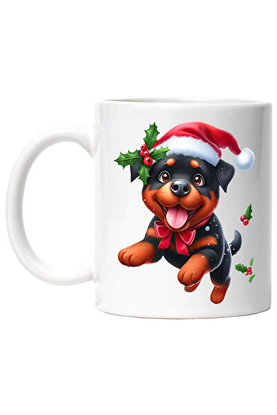 StoryGift Romania Cana cu Rottweiler, caine, animal de companie, ilustratie, ...