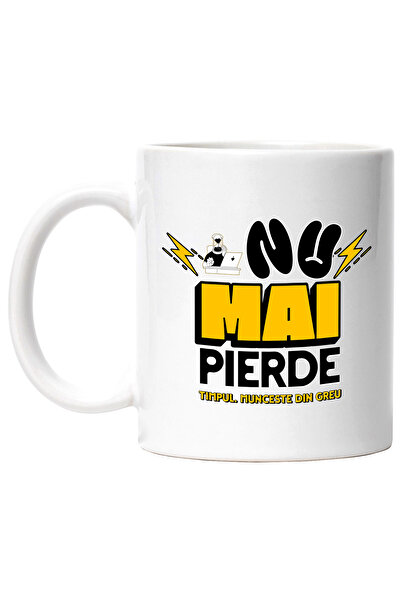 StoryGift Romania Cana Mesaj Motivational Nu Mai Pierde Vreme Munceste Barbat...