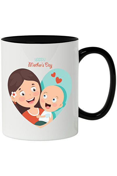 StoryGift Romania Cana Cu Mesaj In Engleza Happy Mother's Day, La Multi Ani D...