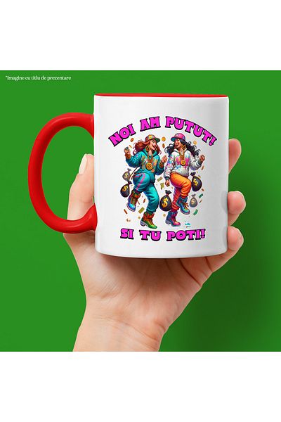 StoryGift Romania Best Rich Friends Mug Motivational Text We Could Do It So Can You, 33, With ,STG