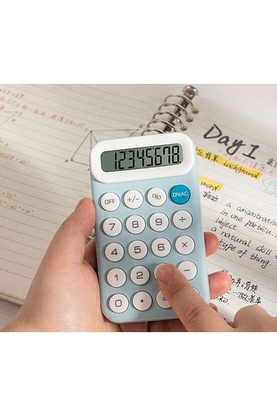 Deli Calculator Pocket 8 Digits M10 Yellow Deli