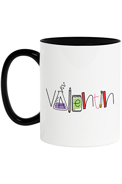 StoryGift Romania Cana Cu Numele Valentin, si Mesaj Amuzant, Curios, Sociabil...
