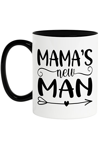 StoryGift Romania Cana pentru "barbatul" nou al mamei - inimioara cu Maner Ne...