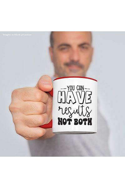 StoryGift Romania Mug for those who want to have visible results - sports muscle training c, Cu, STG