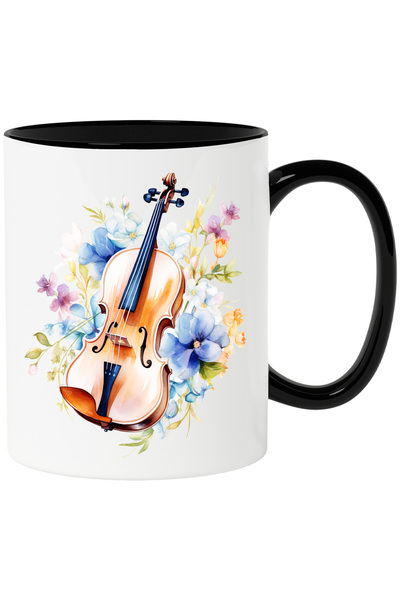 StoryGift Romania Cana cu o vioara | ilustratie | sta pe o "patura" din flori...