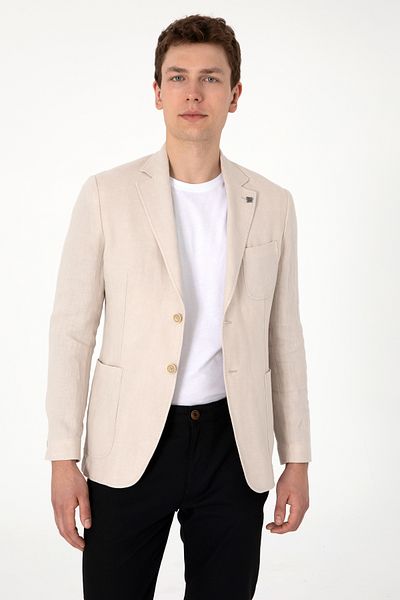 U.S. Polo Assn. Men's Dark Beige Jacket 50301206-Vr088