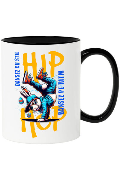 StoryGift Romania Cana cu Iepure Pozitie Dans Breakdance, Stil Stradal, Copii...
