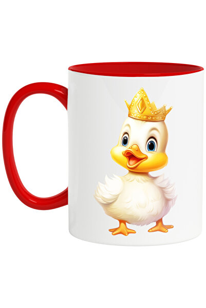 StoryGift Romania Cana cu o ratusca bucuroasa care poarta o coroana regala | ...