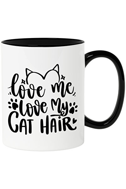 StoryGift Romania Cana pentru iubitorii de pisici - par de pisica feline cu M...