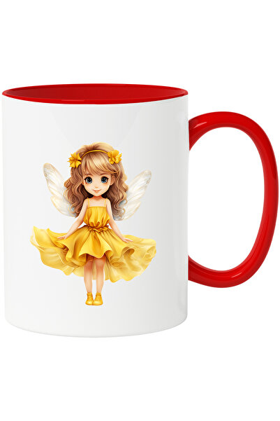 StoryGift Romania Cana cu o fetita dragalasa cu aripi de fluture | zana | roc...