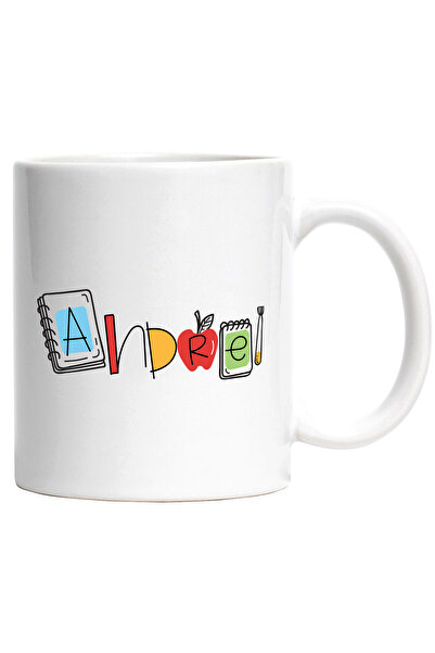 StoryGift Romania Cana Cu Numele Andrei, si Mesaj Amuzant, Curios, Sociabil, ...