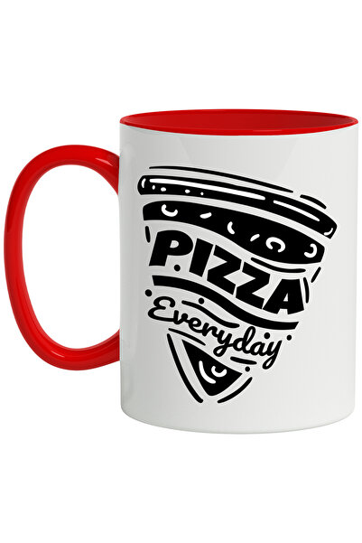 StoryGift Romania Cana Cu Mesaj In Engleza Pizza Everyday, Fast Food, Felie, ...
