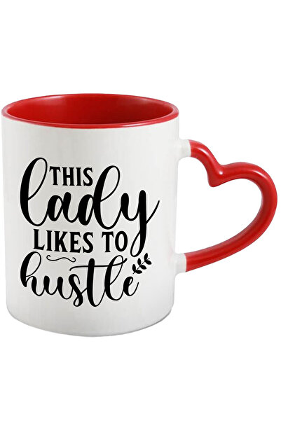 StoryGift Romania Cana cu mesajul "Acestei doamne ii place sa munceasca" cu M...