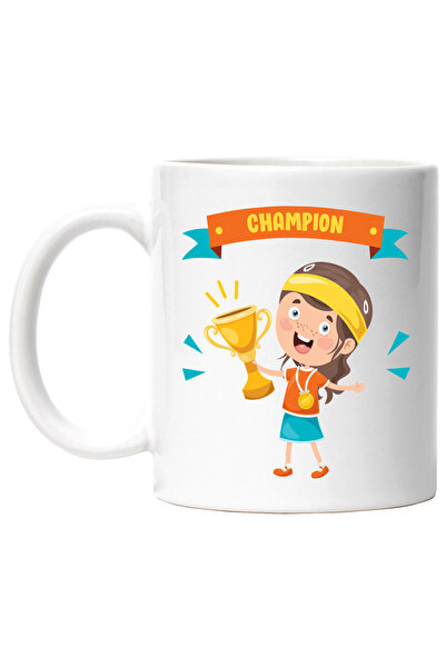 StoryGift Romania Cana Cu Campion, Trofeu, Copil, Fata, Castigator, Clama, Mu...